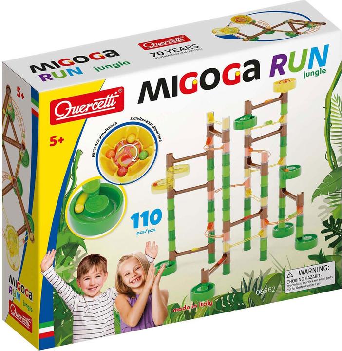Actual product image Quercetti Migoga Jungle - Marble Run (108 pcs)