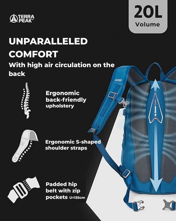 Produktbild Terra Peak Wanderrucksack Flex (20 l)