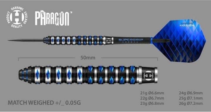 Harrows Paragon 90% Steeltip Darts
