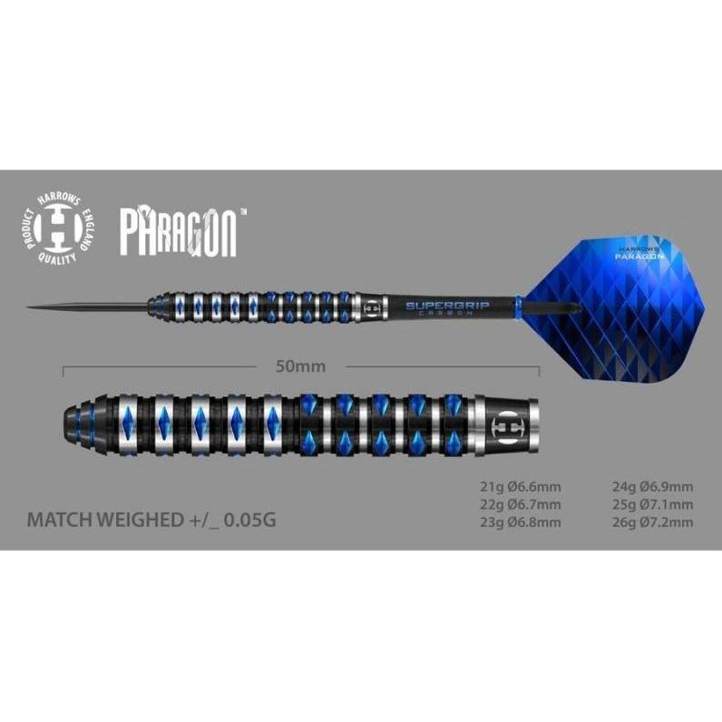 Harrows Paragon 90% Steeltip Darts