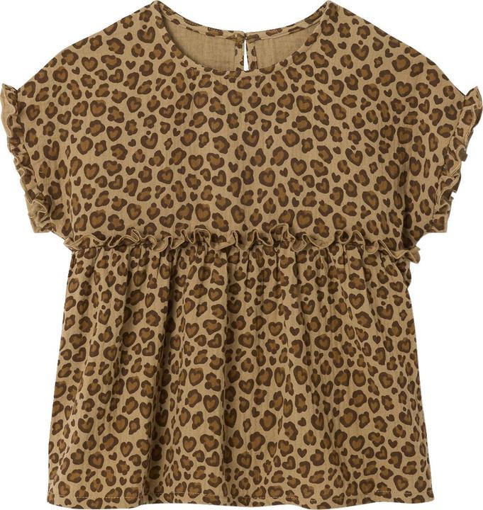 Actual product image Vertbaudet Gemusterte Mädchen Bluse aus Musselin (116)
