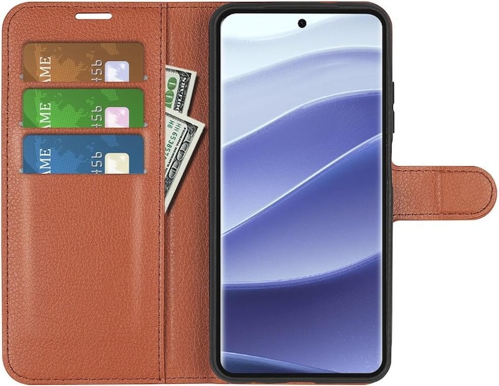 Produktbild Cover-Discount Xiaomi Redmi Note 14 Pro 5G - Leder Etui Hülle (Xiaomi Redmi Note 14 Pro 5G)