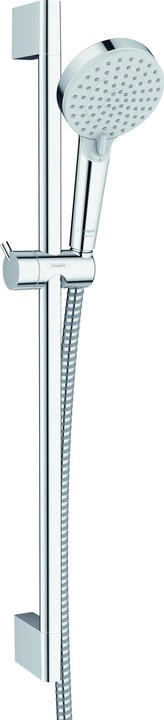 hansgrohe Vernis Blend Duschset 100 Vario wassersparend mit Duschstange Crometta 65 cm