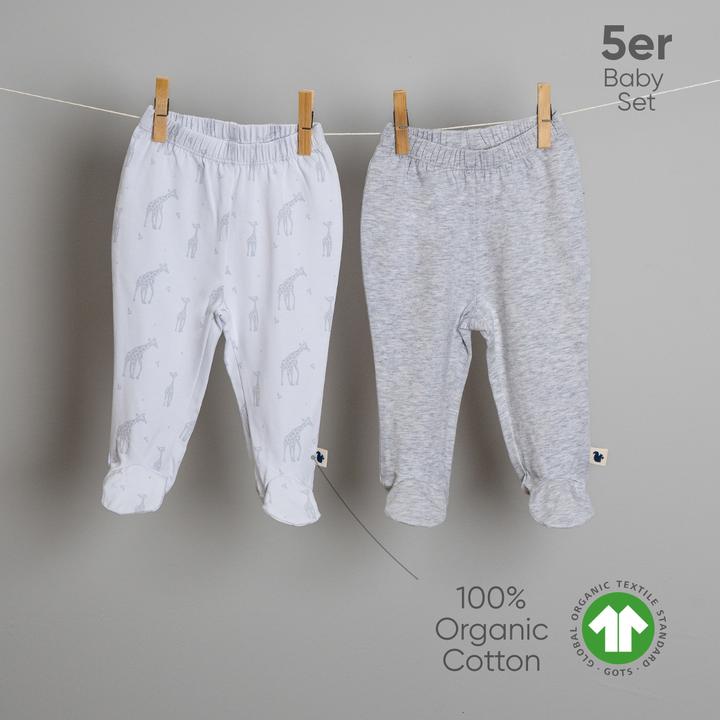 Produktbild TotsTale Premium 10-teiliges Geschenkset aus Bio-Baumwolle – Erstausstattung für Neugeborene (50, 56, 62, 68)