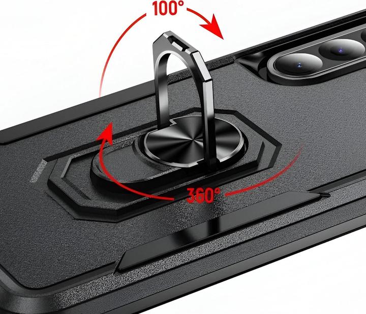 Produktbild Avizar Stossfeste Hülle für Samsung Galaxy A56 mit Ringhalterung (Samsung Galaxy A56)