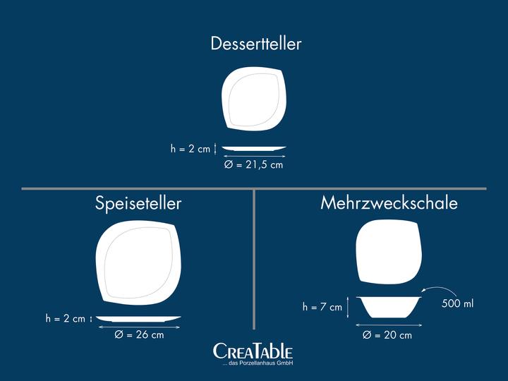 Produktbild CreaTable Melbourne (12 Stk.)
