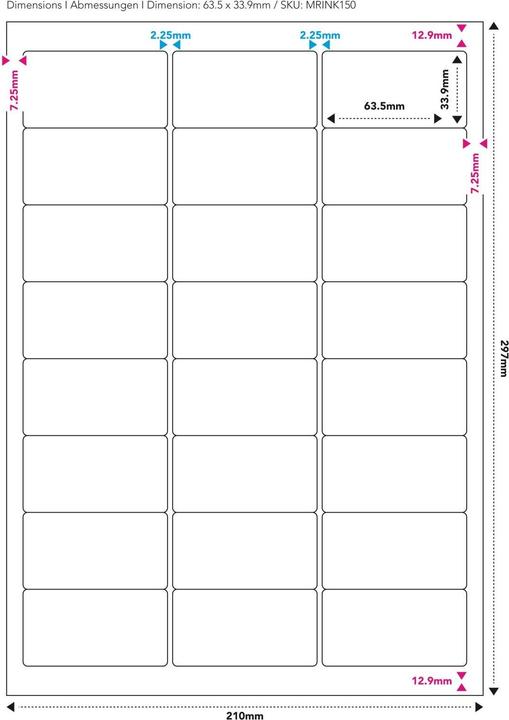 Produktbild MediaRange Etiketten