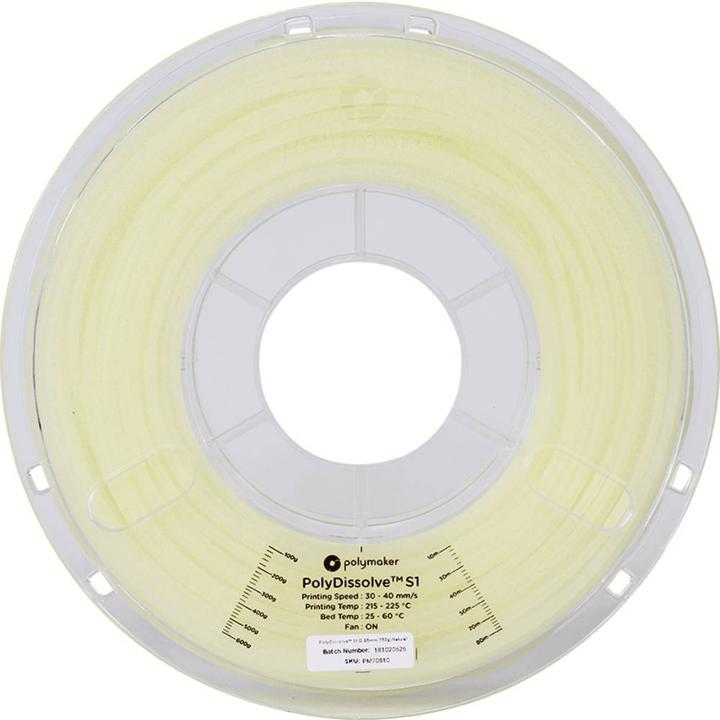 Actual product image Polymaker PolyDissolve S1 V2 - PVA - 2.85mm (PVA, 2.85 mm, 750 g)