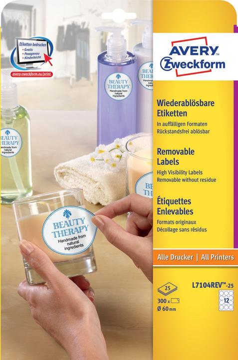 Productafbeelding Avery Ronde etiketten