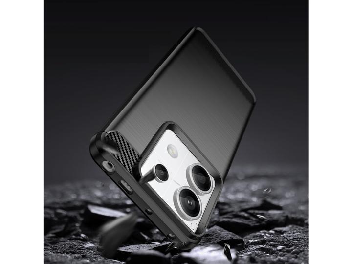 Produktbild Screenguard Carbon Brushed Soft Case (Xiaomi Redmi Note 13 Pro 5G)