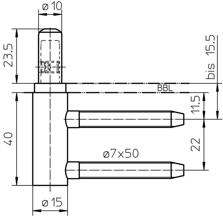 Immagine prodotto Simonswerk Parte del telaio VARIANT V 3400 WF HV Stop