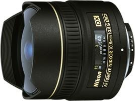 Immagine prodotto Nikon AF DX Fisheye- 10.5mm, f/2.8 G ED - (EU) (Nikon DX, APS-C / DX)