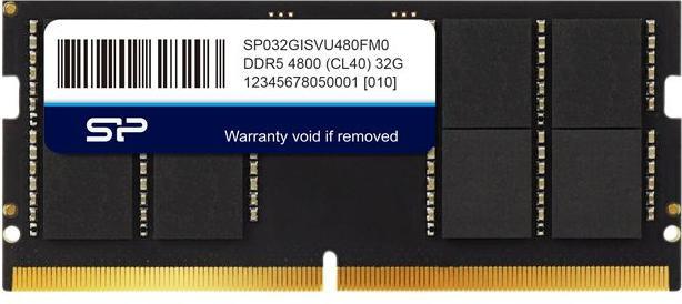 Produktbild Silicon Power Industrieller RAM DDR5 1x 16GB SODIMM 5600MHz (1 x 16GB, 5600 MHz, DDR5-RAM, SO-DIMM)