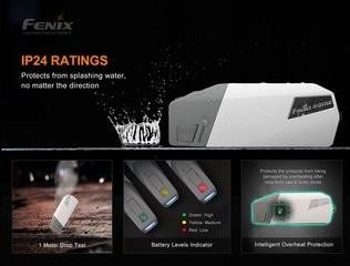 Produktbild Fenix Dynamo Taschenlampe, dynamobetrieben inklusive Akku (100 lm)