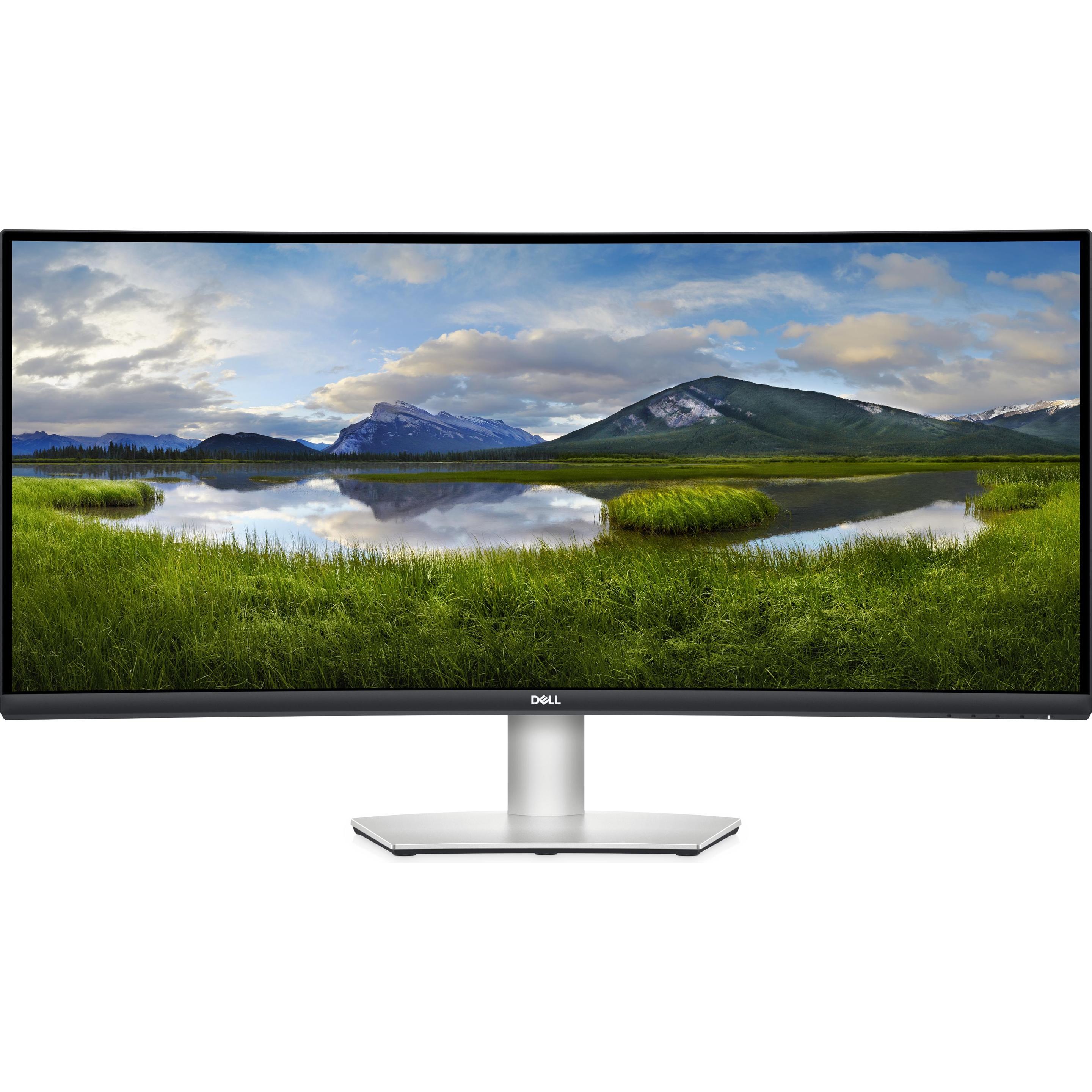 Dell S3422DW (3440 x 1440 Pixel, 34"), Monitor, Silber, Schwarz