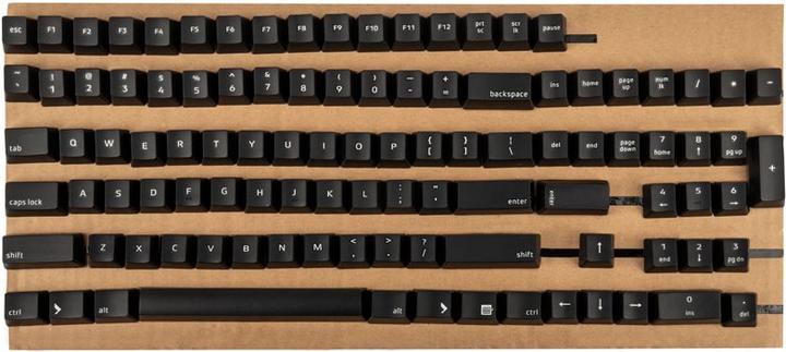 Actual product image Das Keyboard DK4 Keycap set, ABS, incl. puller - USEU