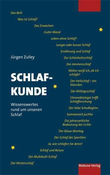 Produktbild Schlafkunde (Deutsch, Jürgen Zulley, 2018)