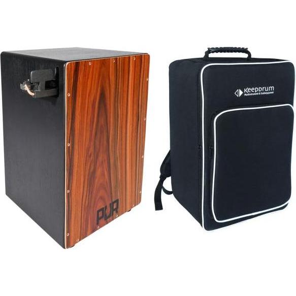 PUR PC5499R Vision SP PRO Palisander Cajon mit Tasche (Cajon), Perkussion, Schwarz