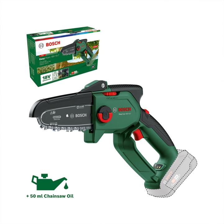Produktbild DIY Akku-Kettensäge EasyChain 18V-15-7 ohne Akkupack (Akku Kettensäge)