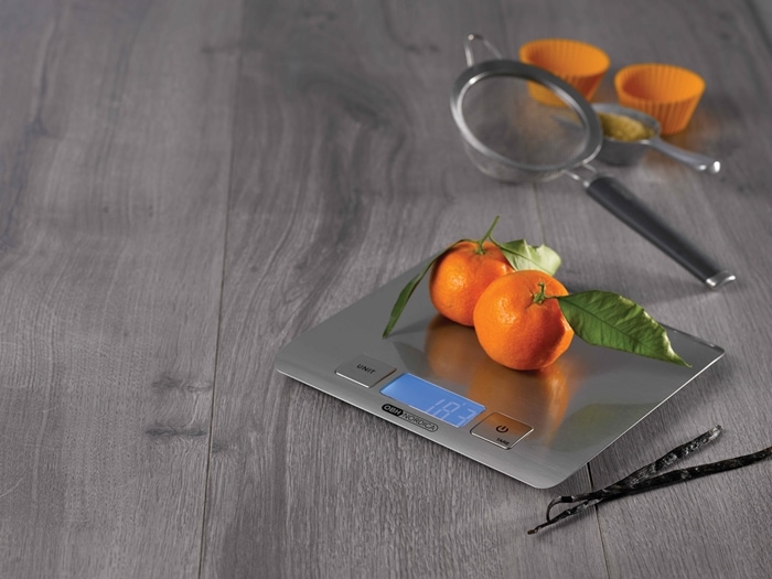 Actual product image OBH Nordica Balance 5000 Stainless Steel Electronic Kitchen Scale