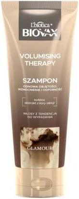 L´Biotica Biovax Glamour Volumising Therapy Shampoo With Caffeine 200Ml (200 ml, Flüssiges Shampoo)