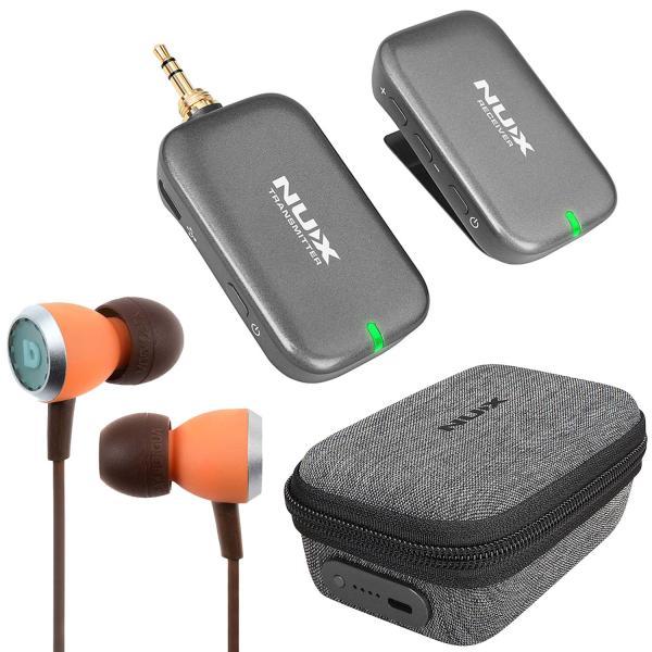 Actual product image NUX B-7 PSM In-Ear Monitor System with earphones (4 h, Wireless)