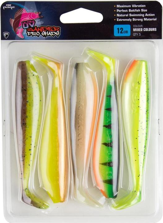 Produktbild Fox Rage Zander Pro Shad Mixed Colours (10 cm)