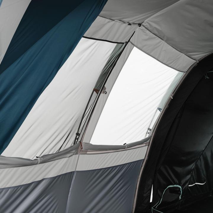 Image du produit Quechua Tente de camping à arceaux 6 places 3 chambres, Arpenaz 6.3 F&B (Auvent, 25.75 kg, 6 personnes)