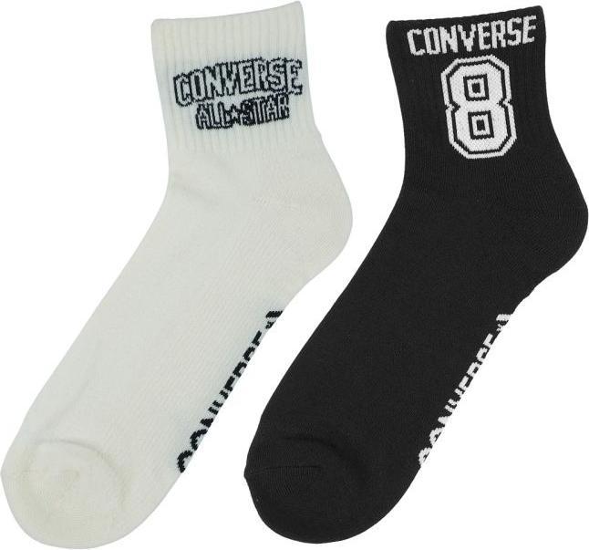 Produktbild Converse 2er-Pack schwarze Socken (2er Pack, 39 - 42)