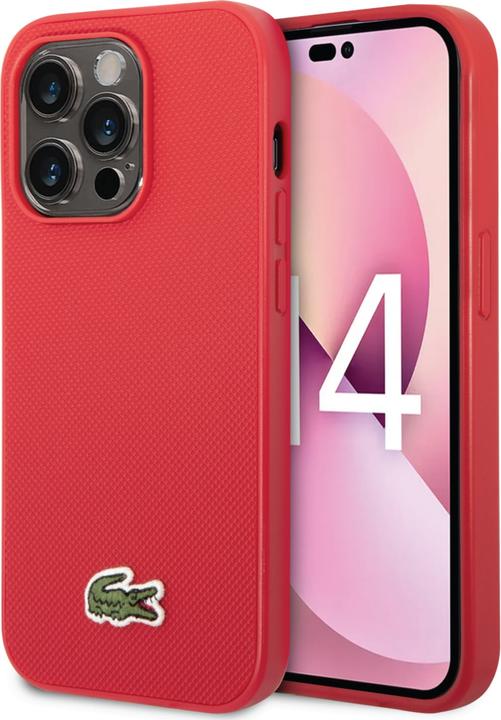 Productafbeelding Lacoste 14 Pro Max Iconic Petit Pique Logo Case voor iPhone (Apple iPhone 14 Pro Max)