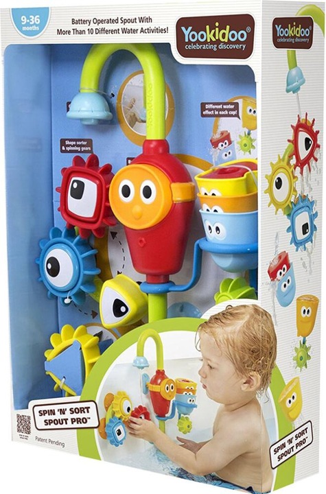 Actual product image Yookidoo Spin 'N' Sort Spout Pro