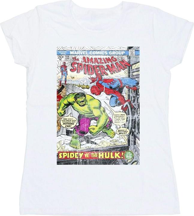 Produktbild SpiderMan VS Hulk Cover TShirt (M)