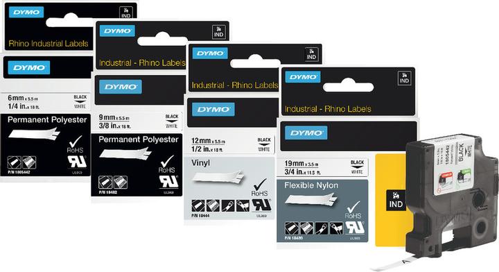 Actual product image Dymo Rhino 18433 Schriftband-Kassette
