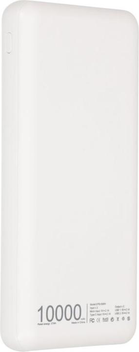 Actual product image Extralink EX.19638 power bank Lithium Polymer (LiPo) White (10000 mAh, 10 W, 37 Wh)