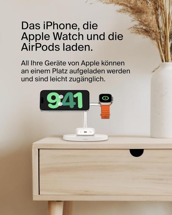 Produktbild Belkin Boost Charge Pro Qi2 3in1 (15 W)