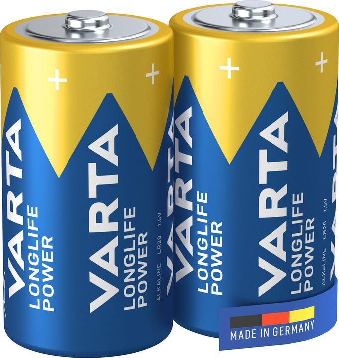 Produktbild Varta Longlife Power (2 Stk., C, 7800 mAh)