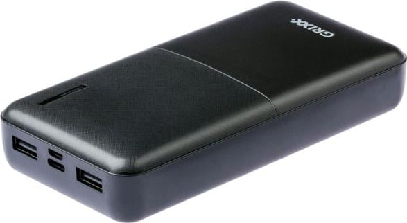 Actual product image Grixx Powerbank 15000mAh Power Delivery Micro USB & USB-C Black (15000 mAh, 55.50 Wh)