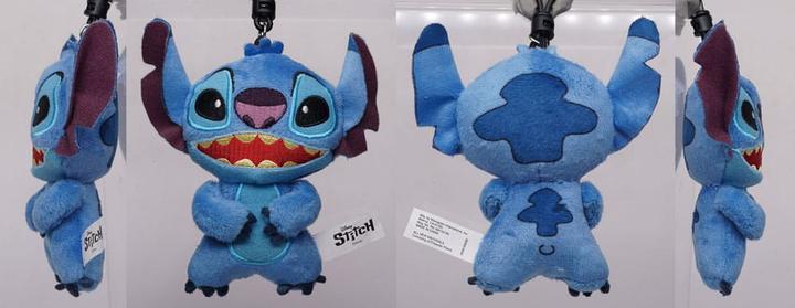 Actual product image Monogram Int. Lilo & Stitch plush bag tag Stitch Display (24)