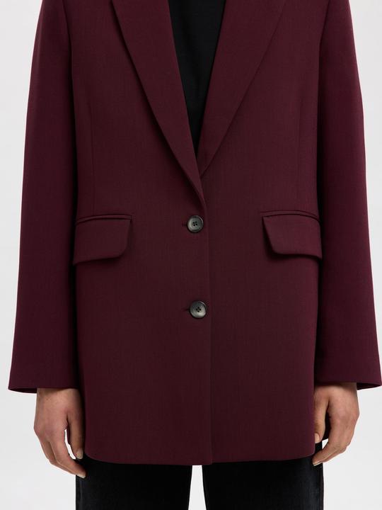 Actual product image Selected Femme Slfrita Ls Relaxed Blazer Mel Noos (40)