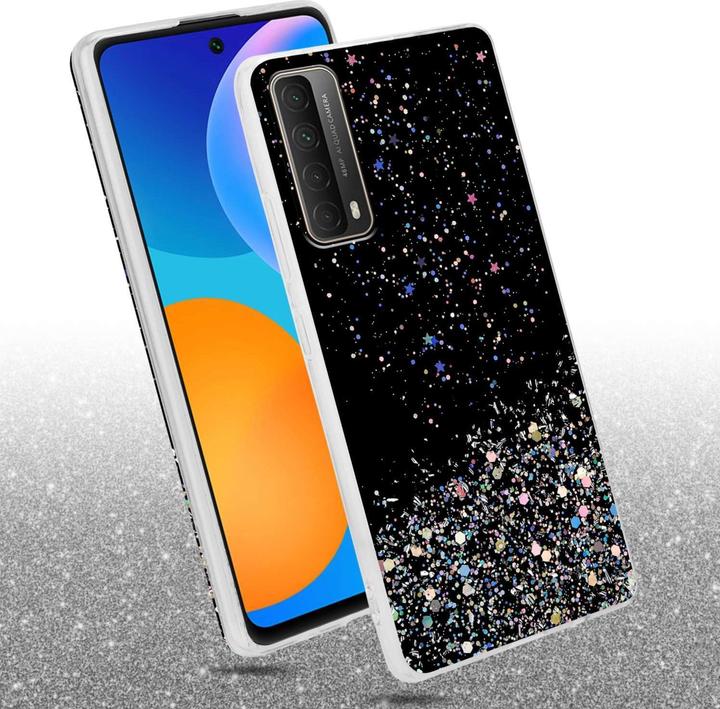 Actual product image Cadorabo Bumper Case for Huawei P SMART 2021 TPU funkelnder Glitter (Huawei P Smart (2021))