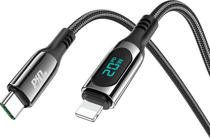 Actual product image Hoco S51 charging cable Lightning (1.20 m)