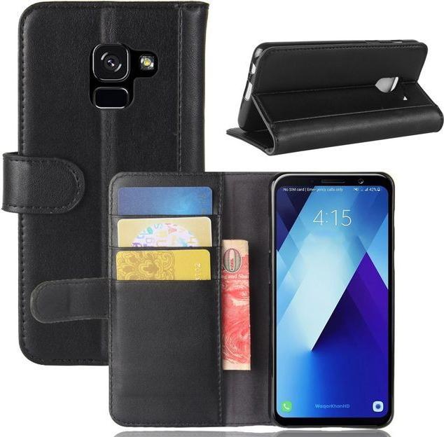 Image du produit MU Classic Étui pour téléphone portable en cuir véritable (Samsung Galaxy A8 (2018))