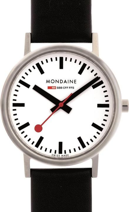 Produktbild Mondaine Classic - Vegan gebürstet (Analoguhr, Swiss Made, 36 mm)