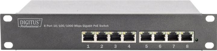 Produktbild Digitus 10 inch 8 P Gigabit PoE Switch (8 Ports)