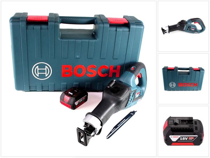 Actual product image Bosch Professional GSA 18V-32 Battery Reciprocating Saw 18V Brushless in Craftsman Case + 1x 4,0Ah Battery -