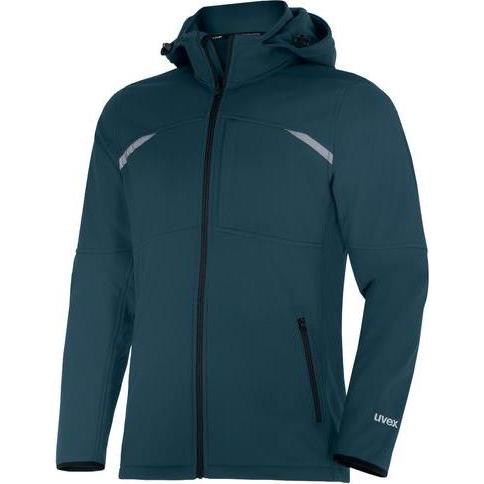 Uvex Sports, Arbeitsjacke, Softshelljacke uvex suXXeed craft blau, nachtblau 4XL (4XL)