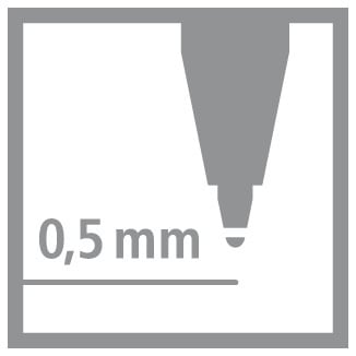 Actual product image STABILO pointVisco rollerball (Yellow, Lilac, 1 x)