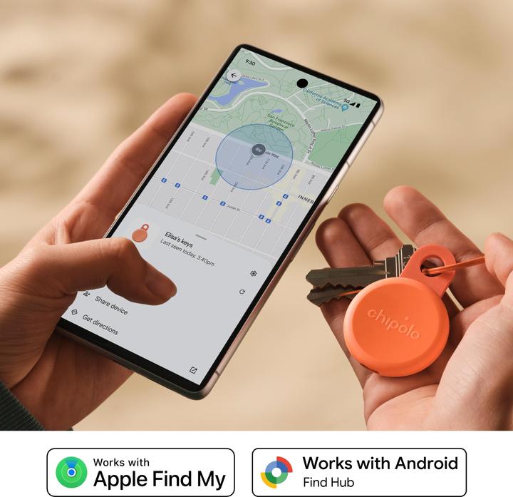 Produktbild Chipolo LOOP 4er Pack (Apple & Google Find My) (iOS, Android)