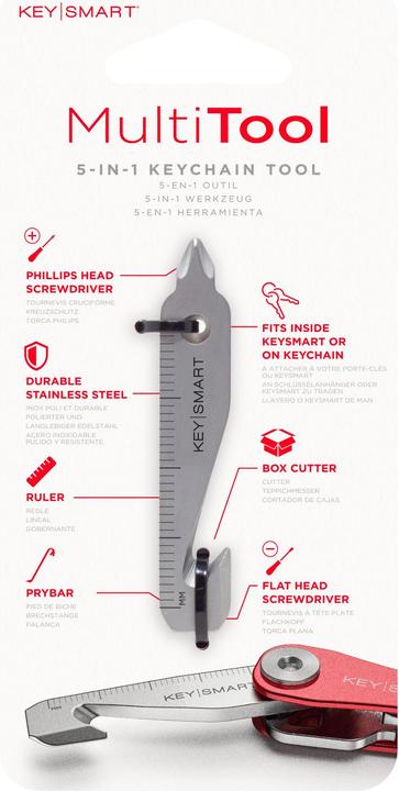 Produktbild Key Smart Zubehör Kompakter Schraubenzieher & Box Cutter (5 Funktionen)