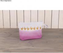 Produktbild Rayher Kosmetiktasche mit Reissverschluss, weiss, 1 Stück